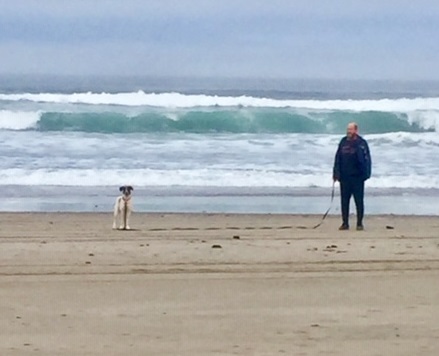 guy on the beach