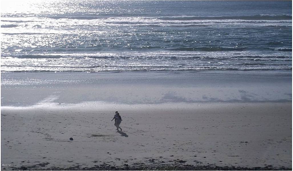 View of the beach